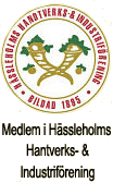 Vi är medlem i Hässleholms Hantverksförening